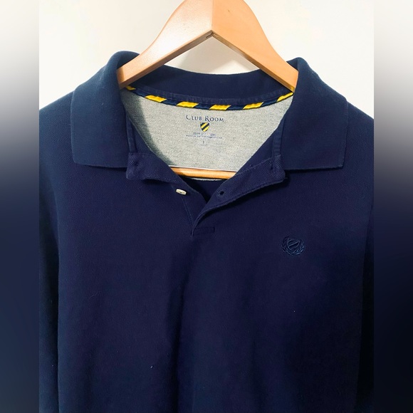 Club Room Polo Shirt Long Sleeved - Picture 2 of 6
